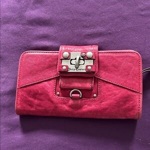 Juicy Couture Vibrant Pink Wallet